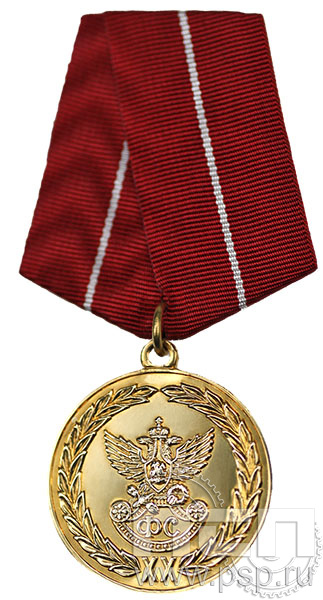 Медаль «За службу» I степени ГФС1