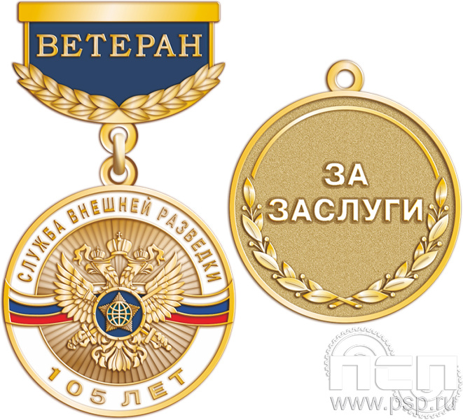 245.0.64. Нагрудный знак Служба Внешней Разведки