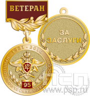 Медаль «Криптографическая служба России 100 лет» 245.0.56к