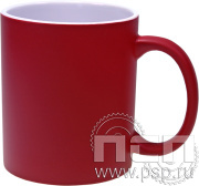 Кружка под сублимацию хамелeон красная матовая 4.1.28