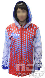 Ветровка с надпечаткой 8.10.9