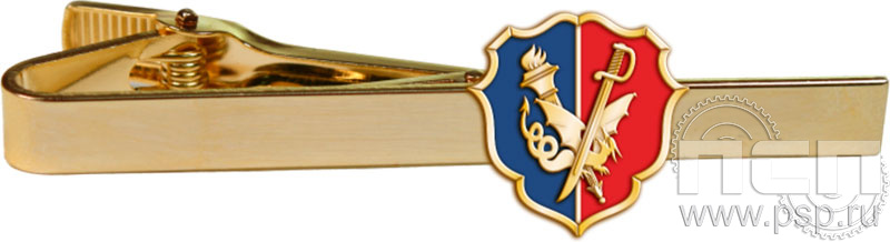 6.3.1(965). Заколка для галстука "105 лет Уголовный розыск"