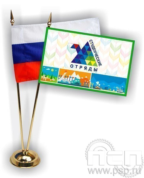 8.8.4. Набор флажков на подставке "Студенческие отряды"