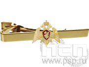 Заколка для галстука желтая со значком 6.3.1.1551