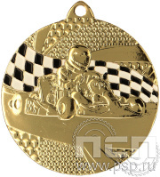 Медаль Картинг MMC8350/G (50) G-2,5мм