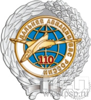 5.2(c). Нагрудный знак "110 лет Дальняя Авиация ВВС России"