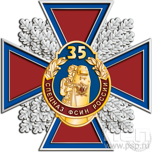 5.2К(b) Нагрудный знак "ФСИН"