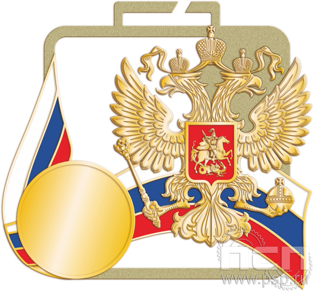 Медаль МП-70х65-25 (Орел)/G