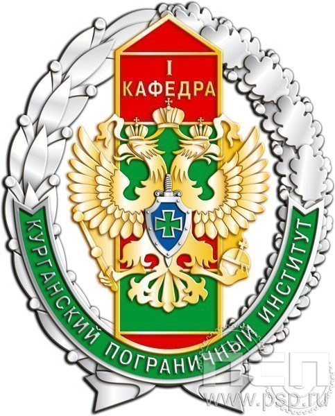 228.1. Нагрудный знак Курганский пограничный институт