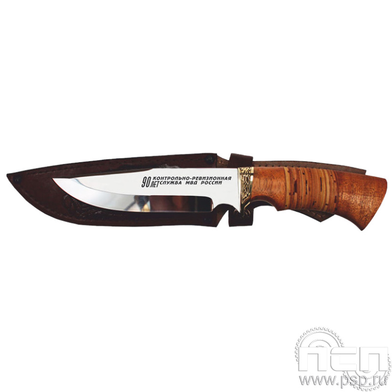 3.1.20 Нож Пума (Эльбрус)  "КРУ МВД России 90 лет"
