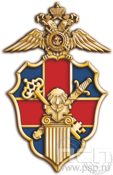 1148.0. Значок "Служба тыла МВД РФ"