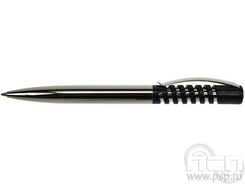 Ручка шариковая New Spring Chrome черная 2431ч