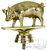 Фигурка пластиковая Свинья 8128-1 7,9см