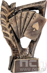 Фигурка литая Карты RTY2231/BR 14,5см