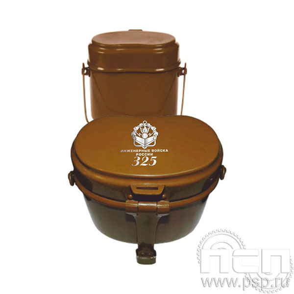 4.3.23 Котелок армейский Инженерные войска России 325 лет