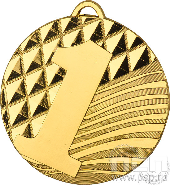 Медаль 1 место MD1750/G (50) G - 2.5мм