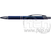 Ручка шариковая Portobello синяя серебро 16BP5032-020
