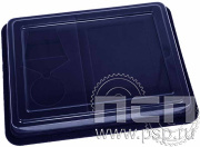 Футляр флокированный под медаль 245.1 и под удостоверение 130х170 (синий) 13.4.19.1