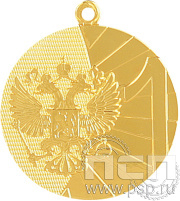 Медаль 1 место MMC8040/G 40 G - 2мм