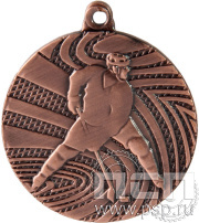 Медаль Хоккей MMA4012/B (40) G-2мм