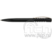 Ручка шариковая Loop metall черная 2327ч