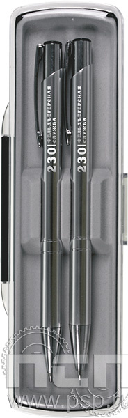 1.4.9. Набор KOSKO (ручка и карандаш) "230 лет Государственной фельдъегерской службы РФ" в футляре