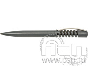 Ручка шариковая New Spring металлик серая 2310сер