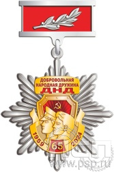 175.27.9. Нагрудный знак "65 лет Добровольная народная дружина"