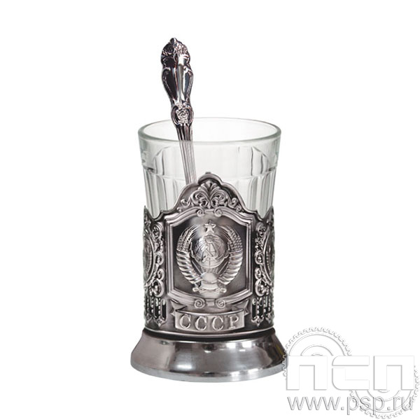 4.2.28 Подстаканник "Герб СССР" Инженерные войска России 325 лет