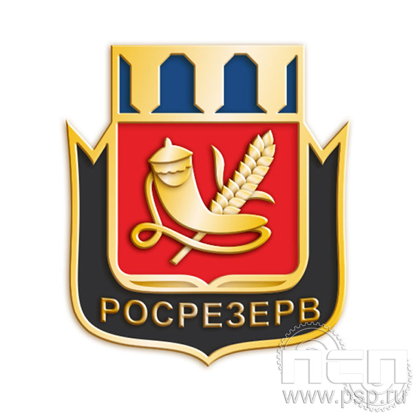 303.0. Значок Росрезерв 95 лет