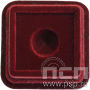 Футляр флокированный под цангу (картон)  39х39 13.4.56