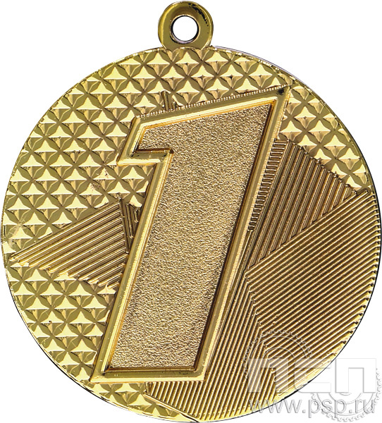 Медаль 1 место MMC2140/G (40) G-2мм