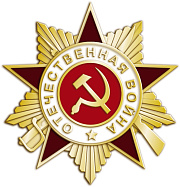 Купить 1733.0. Значок "Отечественная война"