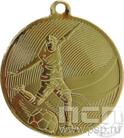 Медаль Футбол MD12904/G (50) G-2.5мм