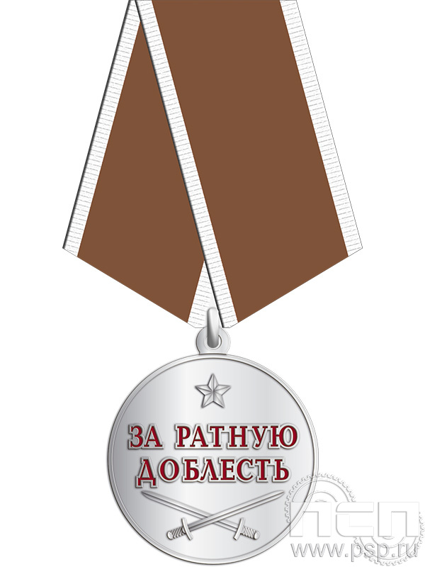 Медаль «За ратную доблесть» МВД38