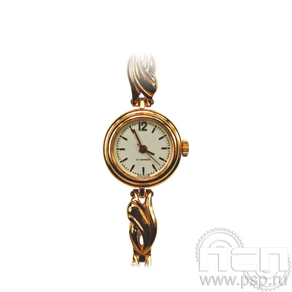 2.2.3.14 Часы Заря механические позол.браслет Росрезерв 95 лет