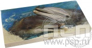 Нарды «Дельфины» 48х48 см (4937622) 27.4.34
