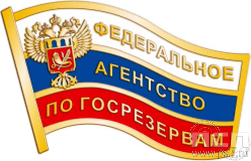 Значок "Федеральное агентство по госрезервам" 048.0к