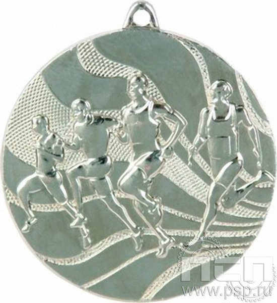 Медаль Бег MMC2350/S (50) 2.5мм