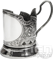 Подстаканник «Обезличенный» с чернью 4.2.12