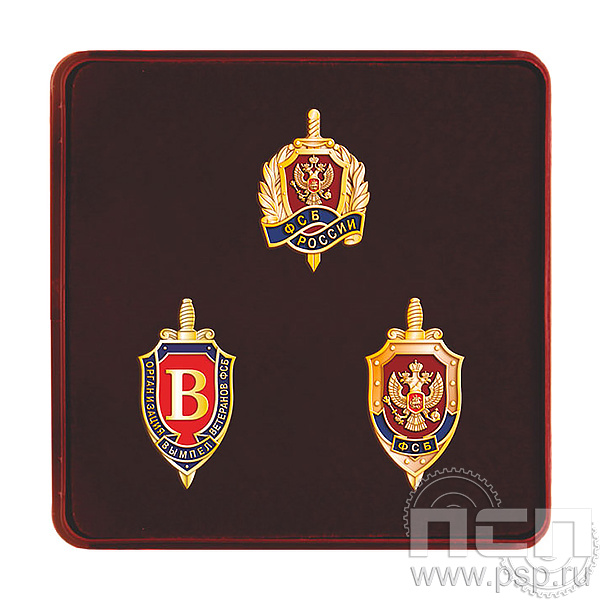9.6. Комплект наградной (значки) "ФСБ России"