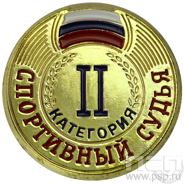 Значок Судейский II категория ZS-II