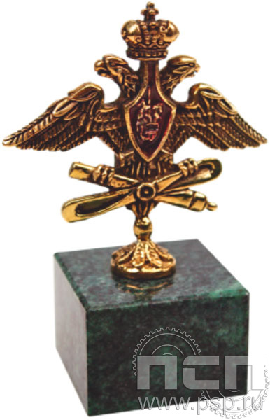 7.1.129. Статуэтка Орел ВВС "110 лет Инженерно-авиационная и Штурманская службы ВВС"
