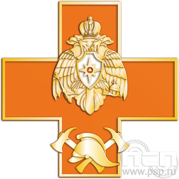 МЧС9 Нагрудный знак «Об окончании образовательного учреждения среднего профессионального образования»