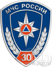 Значок «30 лет МЧС России» 1287.0к