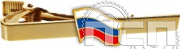6.3.1(049). Заколка для галстука "Российский флаг"