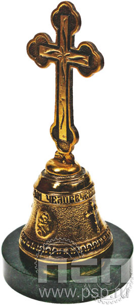 7.1.4. Статуэтка Колокол с крестом "ЧАЭС 40 лет"