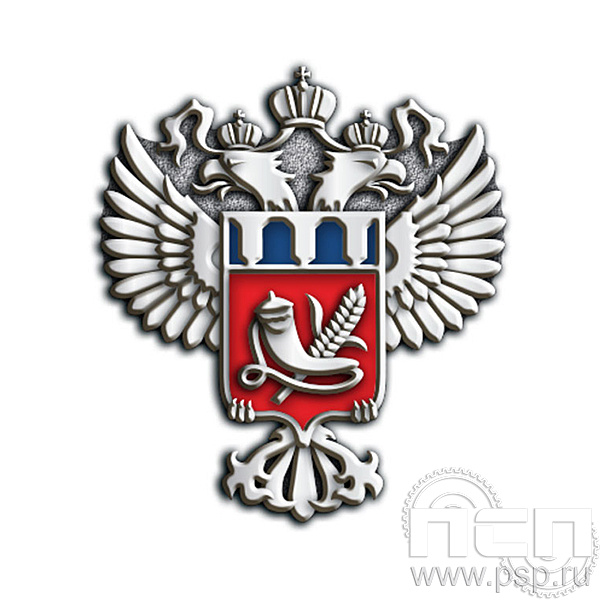 001.0. Значок Росрезерв 95 лет