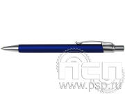 Ручка шариковая Rio синий-серебро 2525/24