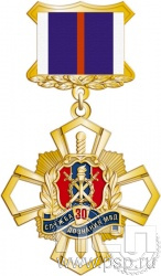 355.19.3. Нагрудный знак "30 лет Служба дознания МВД России"